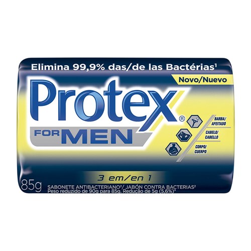 Sabonete Protex For Men 3 em 1 85g