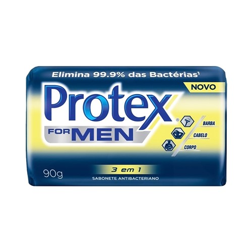 Sabonete Protex For Men 3 em 1 com 90g