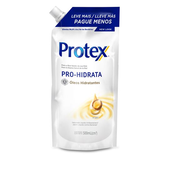Sabonete Protex Pro Hidrata Argan Refil 500ml