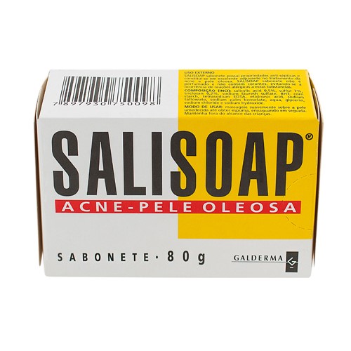 Sabonete Salisoap com 80g