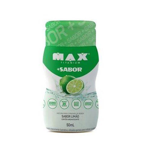 + Sabor - 1 Unidade de 50ml Sabor Limão - Max Titanium