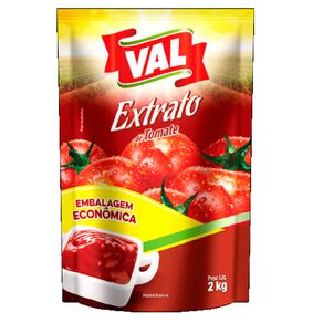Sache de Extrato de Tomate Val 2Kg
