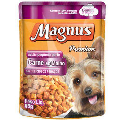 Sache Magnus Carne para Cães Adulto de Pequeno Porte - 85 G