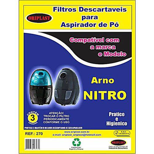 Saco Compatível Arno Nitro-kit C/2pcts(6unids)