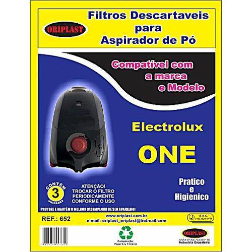 Saco Compatível Electrolux One - Kit C/2pcts(6unids)
