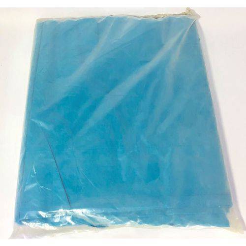 Saco de Lixo 40 Litros Colorido Azul Comum com 100 Unid.