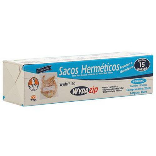 Saco Hermetico Wyda Zip 18x23 - 15 Unidades 300483