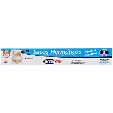 Saco Herméticos 27X31cm C/8 - Wyda