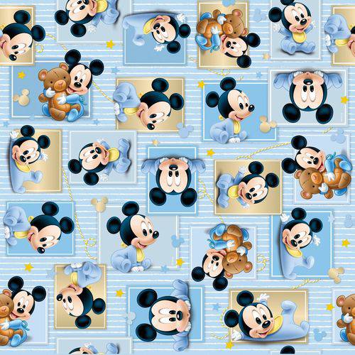 Saco P/Presente Mickey Mouse Disney 50,5X32Cm C/25