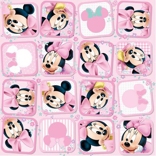 Saco P/Presente Minnie Disney 31X17,5 Cm C/40 Un.