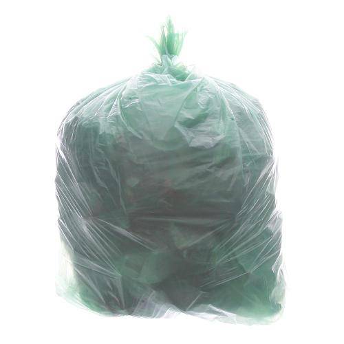 Saco para Lixo com Capacidade de 20 Litros Verde com 100 Unidades Itaquiti