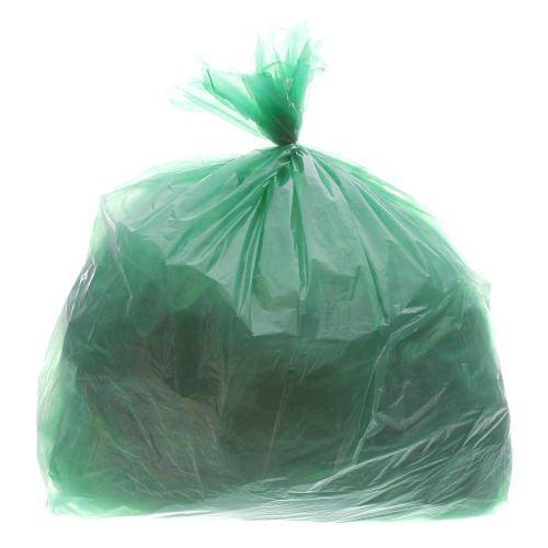 Saco para Lixo com Capacidade de 100 Litros Verde com 100 Unidades Itaquiti