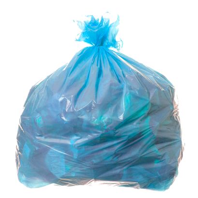 Saco para Lixo com Capacidade de 60 Litros Azul com 100 Unidades Itaquiti