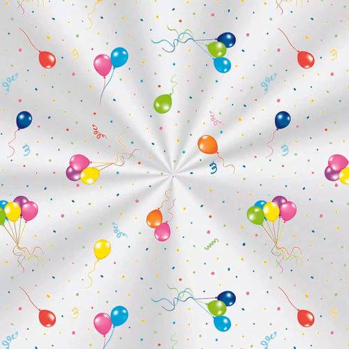 Saco Poli Festa dos Balões 20x29cm C/100 - Cromus
