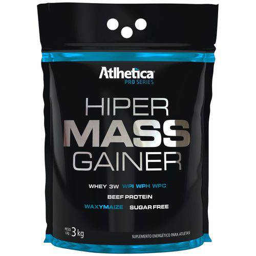 Saco Whey Hiper Mass Gainer 3kg - Atlhetica Pro Series