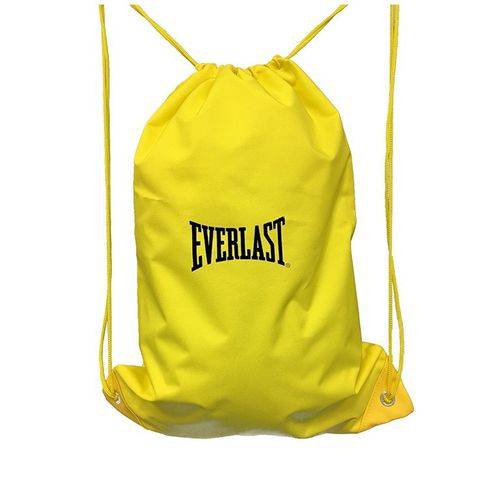 Sacola Gymsack Bag Everlast Amarela