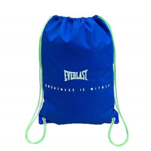 Sacola Gymsack Bag Everlast Azul
