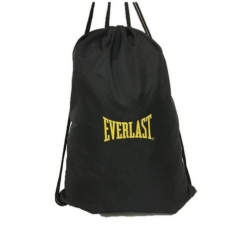 Sacola Gymsack Bag Everlast Preta
