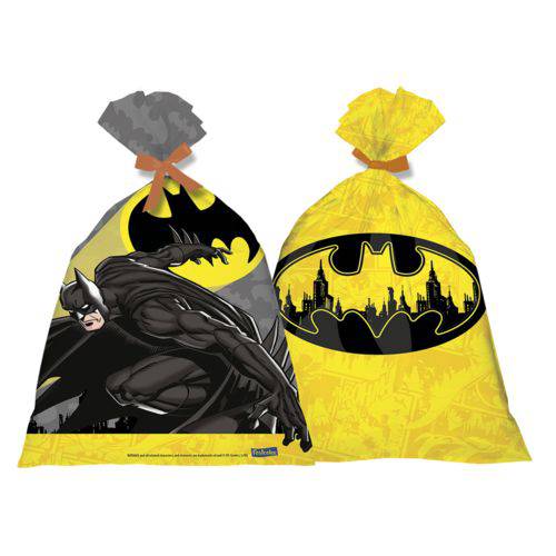Sacola Surpresa Batman 8uni - Festcolor