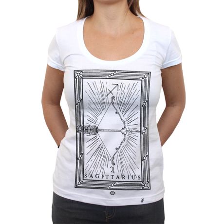 Sagitarius - Camiseta Clássica Feminina