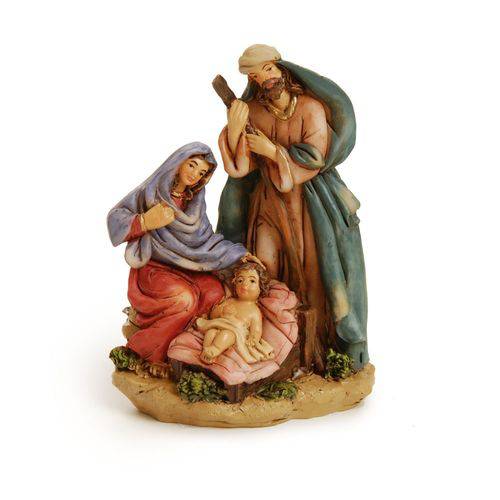 Sagrada Família Decoração Natal de Resina 11cm