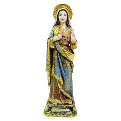Sagrado Coração de Maria 41cm - Enfeite Resina