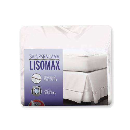 Saia Cama Casal Box Fibrasca Lisomax - Solteiro - 0,90 X 1,90