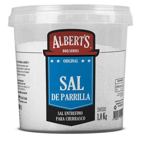 Sal de Parrilla - Sal Entrefino para Churrasco 1kg