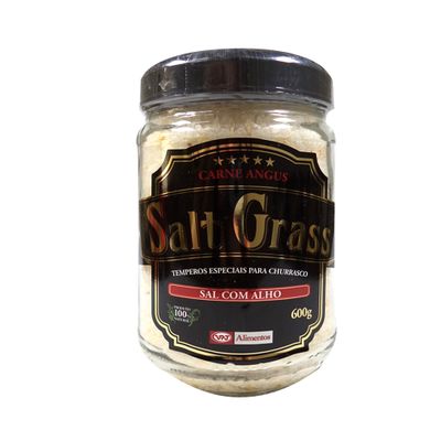 Sal Grosso com Alho Salt Grass 600g - VPJ