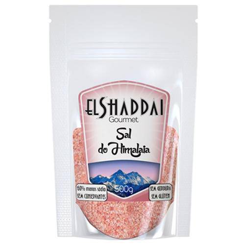 Sal Rosa do Himalaia Moído 500g - El Shaddai Gourmet