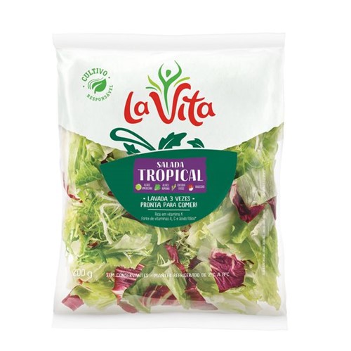 Salada Tropical La Vita Pacote 200g