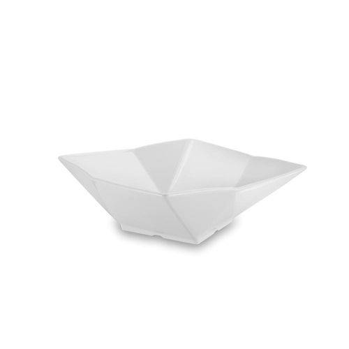 Saladeira Polygon 5 L em Melamina Branca - Brinox