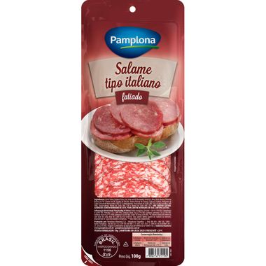 Salame Italiano Fatiado Pamplona 100g