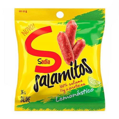Salamitos Sadia Lemonástico com 36g