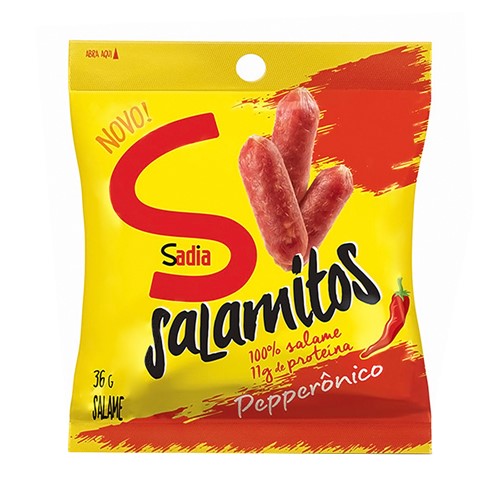 Salamitos Sadia Pepperônico com 36g