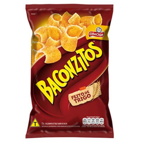 Salgadinho Baconzitos 55g - Elma Chips
