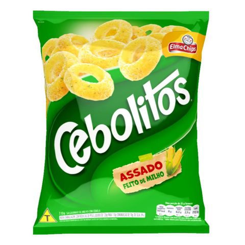 Salgadinho Cebolitos 110g - Elma Chips
