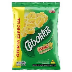 Salgadinho Cebolitos Elma Chips 190g