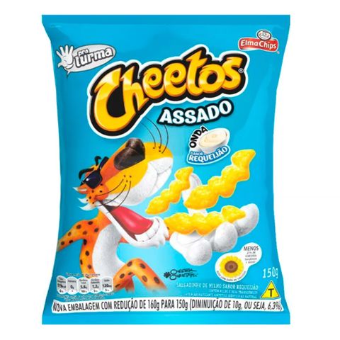 Salgadinho Cheetos Onda Requeijão 150g - Elma Chips