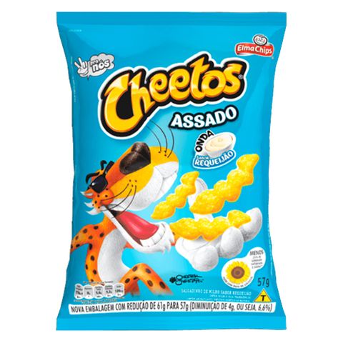 Salgadinho Cheetos Onda Requeijão 57g - Elma Chips