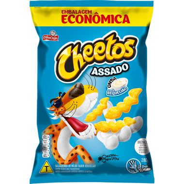 Salgadinho Cheetos Onda Requeijão Elma Chips 280g