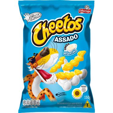 Salgadinho Cheetos Onda Requeijão Elma Chips 140g