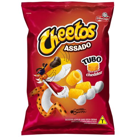 Salgadinho Cheetos Tubo Cheddar 47g - Elma Chips