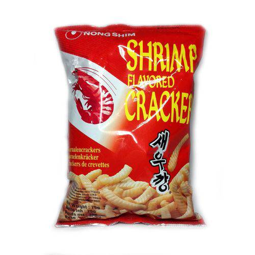 Salgadinho de Camarão Shrimp Cracker - Nong Shim 75g