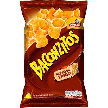 Salgadinho Elma Chips Baconzitos 55g