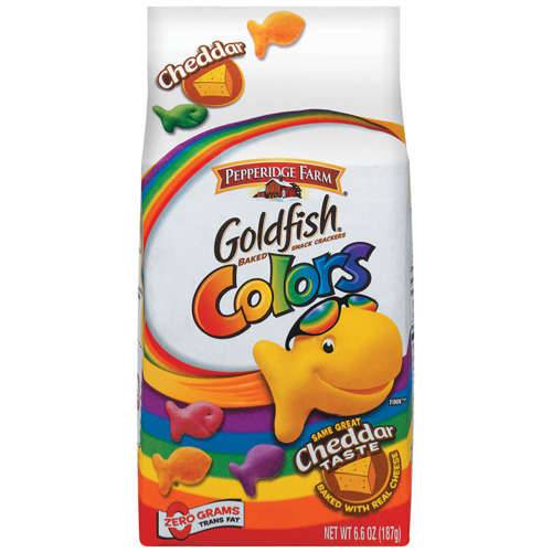 Salgadinho Goldfish Cheddar Colors 187g