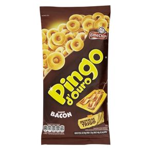 Salgadinho Pingo D'Ouro Sabor Bacon Elma Chips 130g