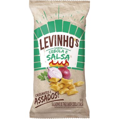 Salgadinho Sabor Cebola e Salsa Levinhos 50g