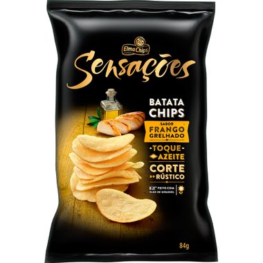 Salgadinho Sensação Frango Grelhado Elma Chips 85g