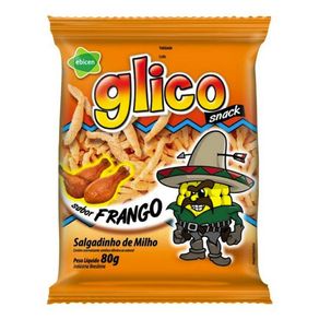 Salgadinho Snack de Frango Glico 80g